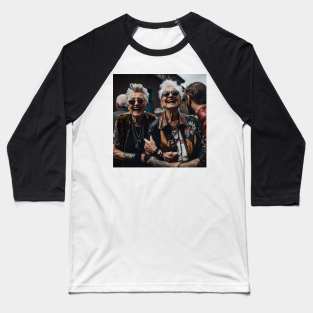 Punk Rock Pensioners Baseball T-Shirt